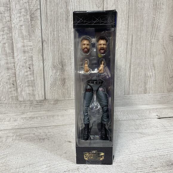 AEW Unrivaled Supreme Collection Jon Moxley 7” Action Figure Walmart Exclusive - Picture 7 of 7